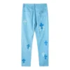 Chrome Hearts Denim Light Blue Jeans