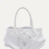 Chrome Hearts Embellished Fleur Patch Tote Bag