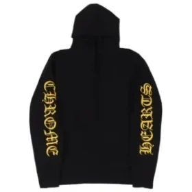 Chrome Hearts Embroidered Cashmere Hoodie Black