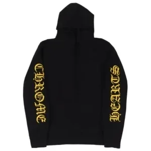 Chrome Hearts Embroidered Cashmere Hoodie Black Chrome Hearts Embroidered Cashmere Hoodie Black