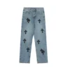 Chrome Hearts Flairny Cemetery Cloth Denim Pants Chrome Hearts Flairny Cemetery Cloth Denim Pants