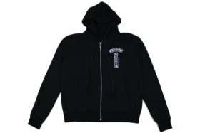 Chrome Hearts Floral Logo Zip up Hoodie Black Size Large Chrome Hearts Floral Logo Zip up Hoodie Black Size Large
