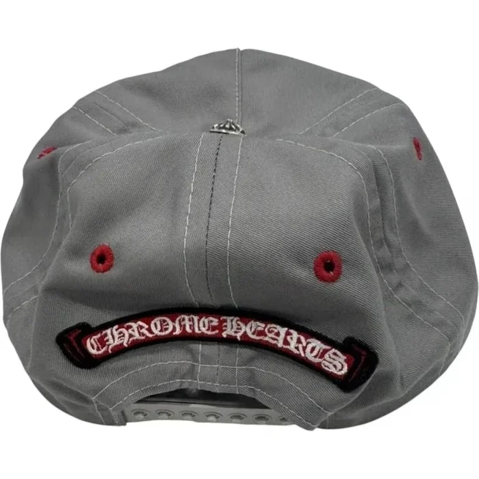 Chrome Hearts Gas Station 5 Panel Hat Grey Chrome Hearts Gas Station 5 Panel Hat Grey