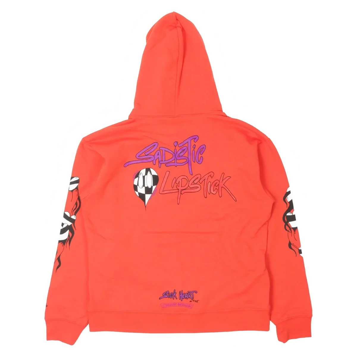 Chrome Hearts Hearts Matty Boy Brain Hoodie Red Chrome Hearts Hearts Matty Boy Brain Hoodie Red