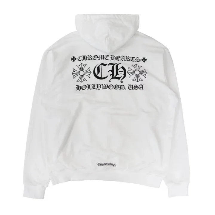 Chrome Hearts Hollywood Patchwork Hoodie Chrome Hearts Hollywood Patchwork Hoodie