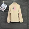 Chrome Hearts Jacket with Pink and Black Crosses Chrome Hearts Jacket with Pink and Black Crosses