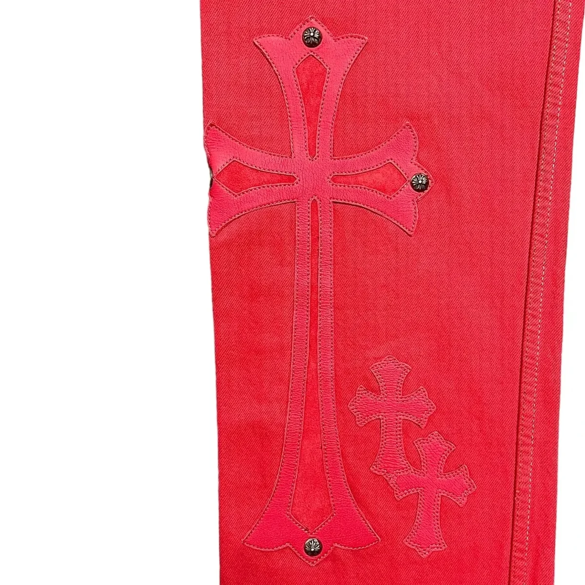 Chrome Hearts Levi’s Cross Patch Jeans Chrome Hearts Levi’s Cross Patch Jeans