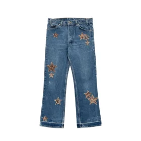 Chrome Hearts Levi’s Star Patch Jeans – Blue