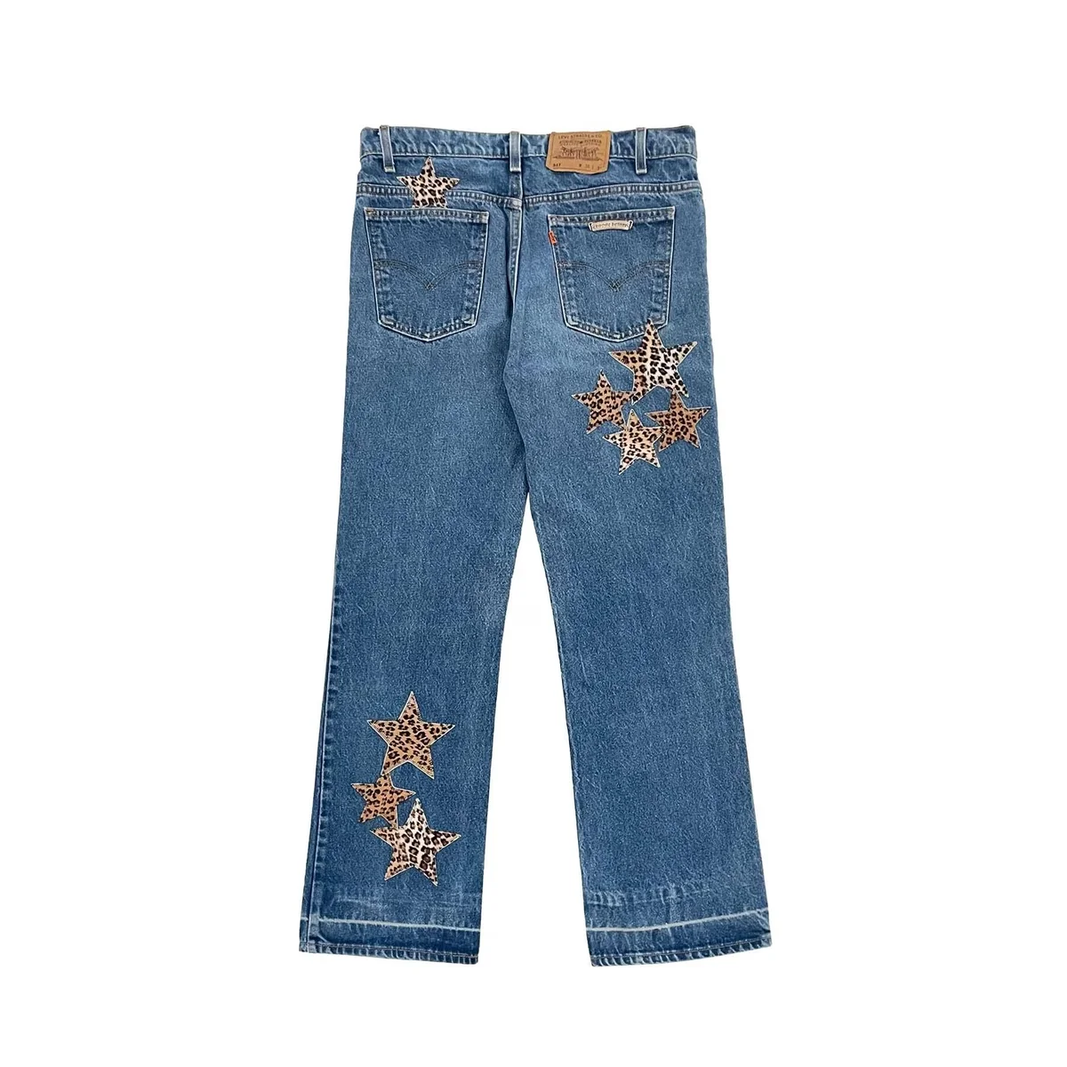 Chrome Hearts Levi’s Star Patch Jeans – Blue Chrome Hearts Levi’s Star Patch Jeans – Blue