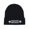 Chrome Hearts Logo Beanie – Black Chrome Hearts Logo Beanie – Black