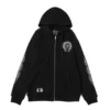 Chrome Hearts Los Angeles Zip-Up Hoodie Black Chrome Hearts Los Angeles Zip-Up Hoodie Black