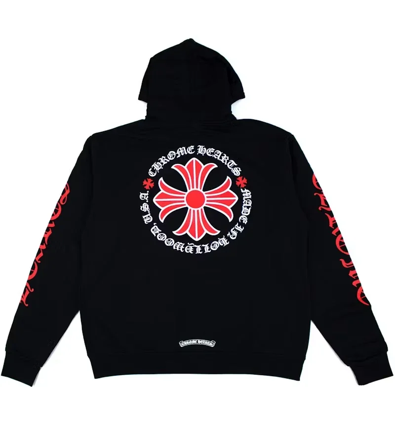 Chrome Hearts Made in Hollywood Plus Cross Zip up Hoodie Chrome Hearts Made in Hollywood Plus Cross Zip up Hoodie