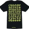 Chrome Hearts Made in Hollywood T-Shirt Black Chrome Hearts Made in Hollywood T-Shirt Black