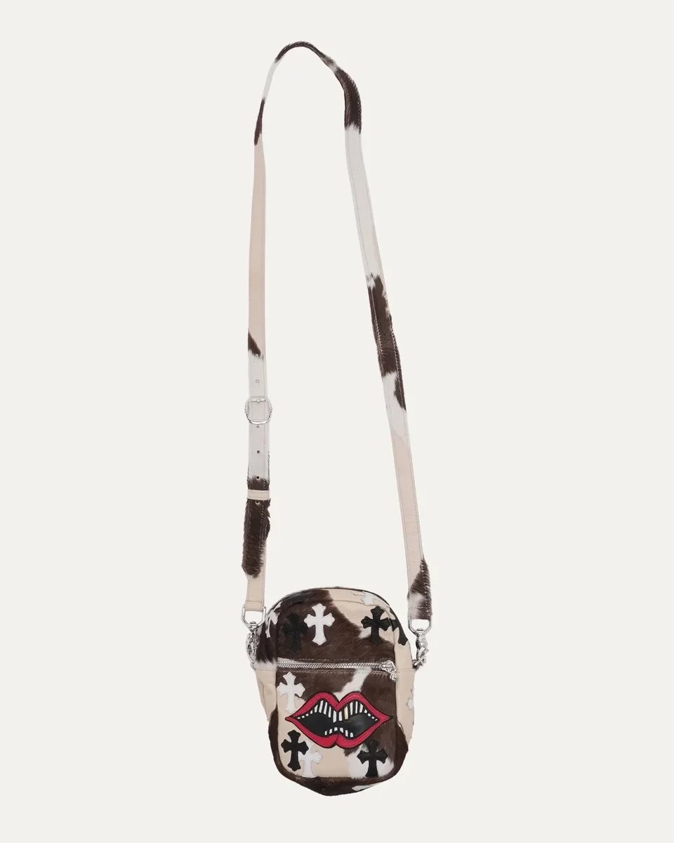 Chrome Hearts Matty Boy Chomper Cow Hide Taka Bag Chrome Hearts Matty Boy Chomper Cow Hide Taka Bag