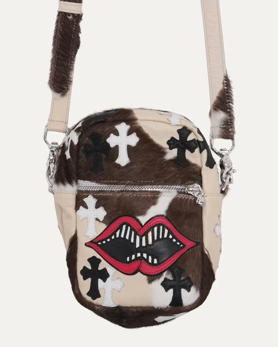Chrome Hearts Matty Boy Chomper Cow Hide Taka Bag Chrome Hearts Matty Boy Chomper Cow Hide Taka Bag