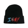 Chrome Hearts Matty Boy Sex Records I Love Ny Beanie – Black Chrome Hearts Matty Boy Sex Records I Love Ny Beanie – Black