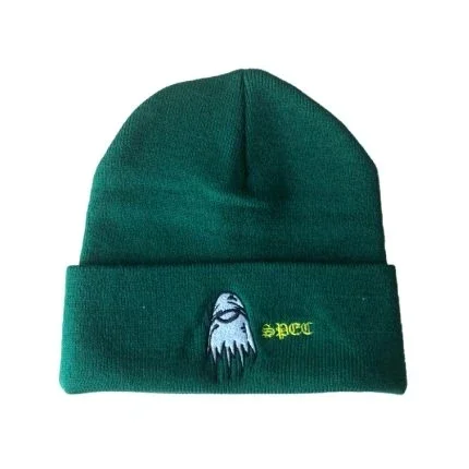 Chrome Hearts Matty Boy Spec Beanie – Green Chrome Hearts Matty Boy Spec Beanie – Green