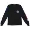 Chrome Hearts Multi Color Horseshoe Long Sleeve T-Shirt Chrome Hearts Multi Color Horseshoe Long Sleeve T-Shirt