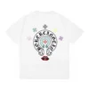 Chrome Hearts Multi Logo and Lips Design T-Shirt Chrome Hearts Multi Logo and Lips Design T-Shirt