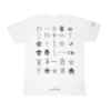 Chrome Hearts Multi Logo Short Sleeve T-Shirt Chrome Hearts Multi Logo Short Sleeve T-Shirt