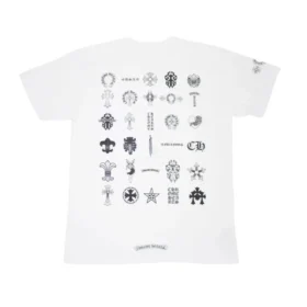 Chrome Hearts Multi Logo Short Sleeve T-Shirt Chrome Hearts Multi Logo Short Sleeve T-Shirt