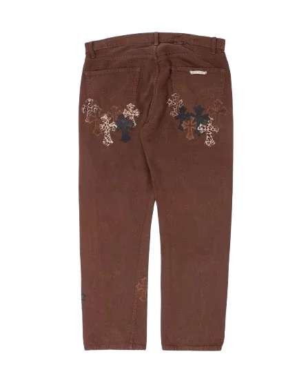 Chrome Hearts Nyfw Leopard Levi’s Cross Patch Jeans Chrome Hearts Nyfw Leopard Levi’s Cross Patch Jeans