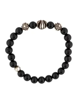 Chrome Hearts Onyx Bracelet