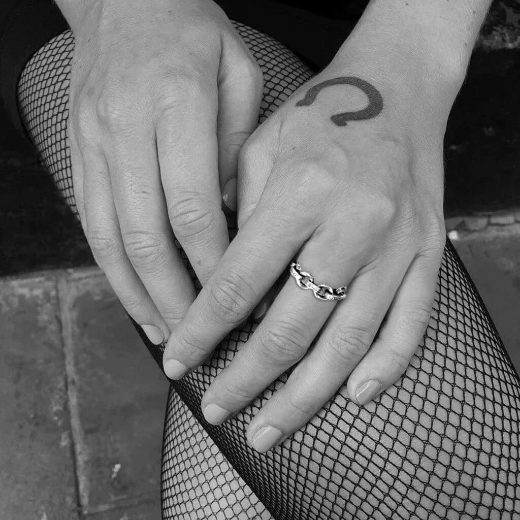 Chrome Hearts Paper Chain Ring Chrome Hearts Paper Chain Ring