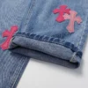 Chrome Hearts Pink Cross Logo Jeans Chrome Hearts Pink Cross Logo Jeans
