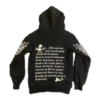 Chrome Hearts Rare Zip up Hoodie Floral Cross Foti Chrome Hearts Rare Zip up Hoodie Floral Cross Foti