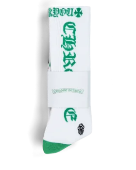Chrome Hearts Red, Green & Black Socks Chrome Hearts Red, Green & Black Socks