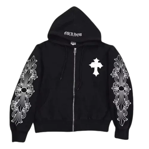 Chrome Hearts Rhinestone Hoodie Chrome Hearts Rhinestone Hoodie