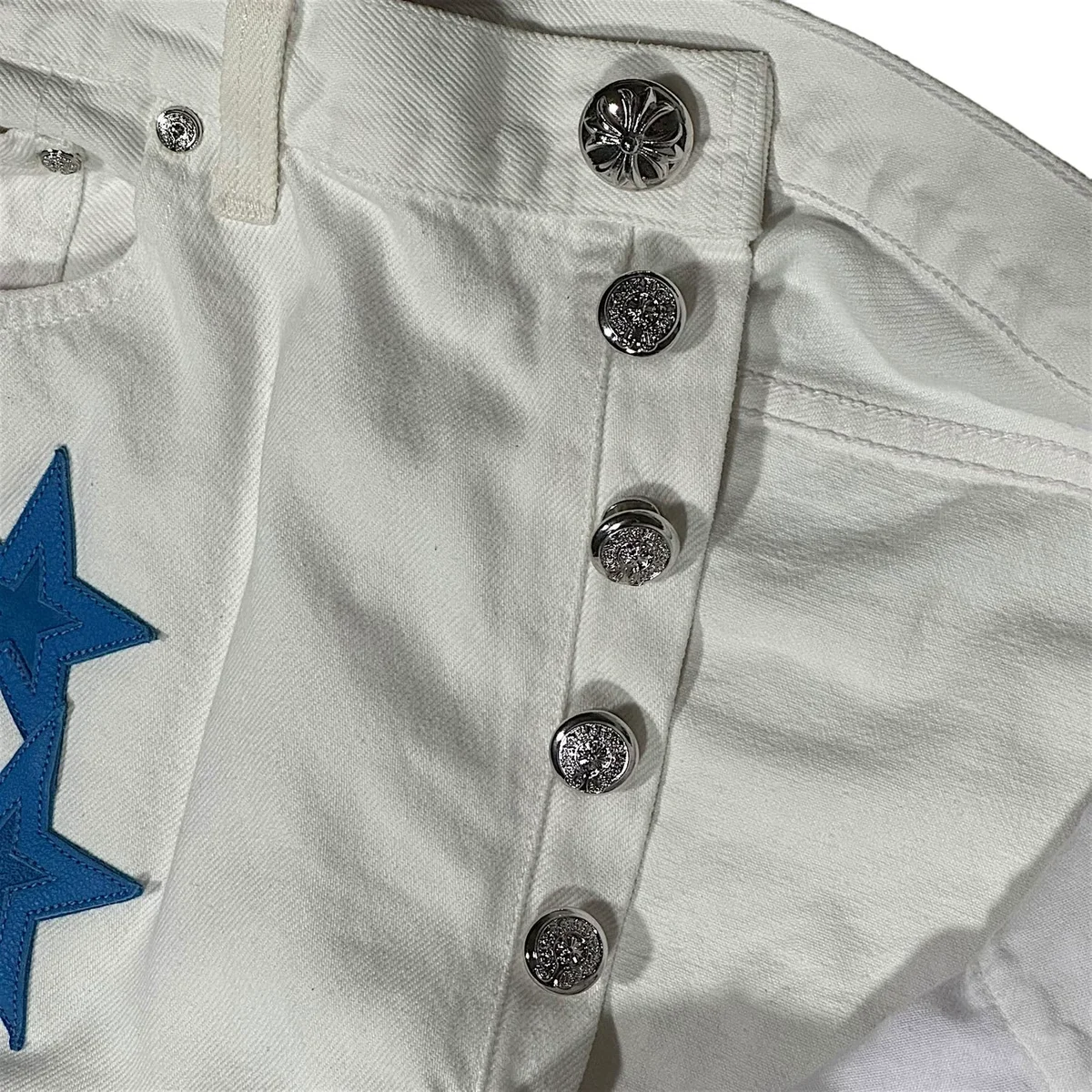 Chrome Hearts Star Patch Jeans Chrome Hearts Star Patch Jeans