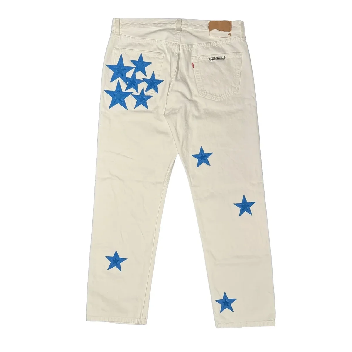 Chrome Hearts Star Patch Jeans Chrome Hearts Star Patch Jeans