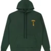 Chrome Hearts T Bar Hoodie Green/Gold Chrome Hearts T Bar Hoodie Green/Gold