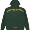 Chrome Hearts T Bar Hoodie Green/Gold Chrome Hearts T Bar Hoodie Green/Gold