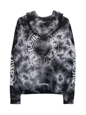 Chrome Hearts Tie Dye Horseshoe Hoodie