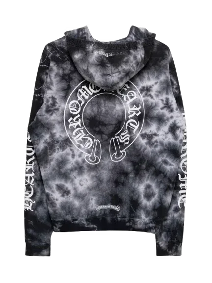 Chrome Hearts Tie Dye Horseshoe Hoodie Chrome Hearts Tie Dye Horseshoe Hoodie