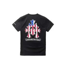 chrome hearts usa flag triple cross logo short sleeve tee 1 280x280 - Chrome Hearts Usa Flag Triple Cross Logo Short Sleeve Tee