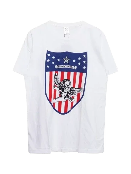Chrome Hearts Usa Foti T-Shirt Chrome Hearts Usa Foti T-Shirt