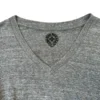 Chrome Hearts V-Neck Back Print Grey/Red Shirt Chrome Hearts V-Neck Back Print Grey/Red Shirt