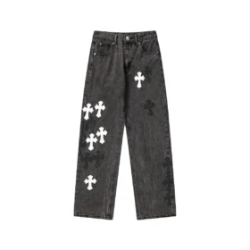 Chrome Hearts X Levis Black Jeans