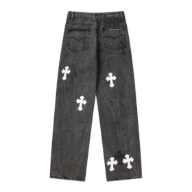 Chrome Hearts X Levis Black Jeans