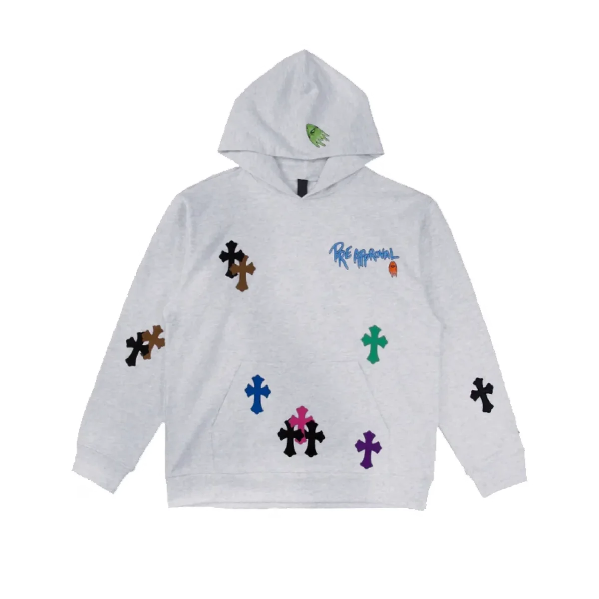 Chrome Hearts X Matty Boy Cross Patch Hoodie Chrome Hearts X Matty Boy Cross Patch Hoodie