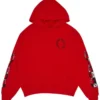 Chrome Hearts X Matty Boy Flames Hoodie Red Chrome Hearts X Matty Boy Flames Hoodie Red
