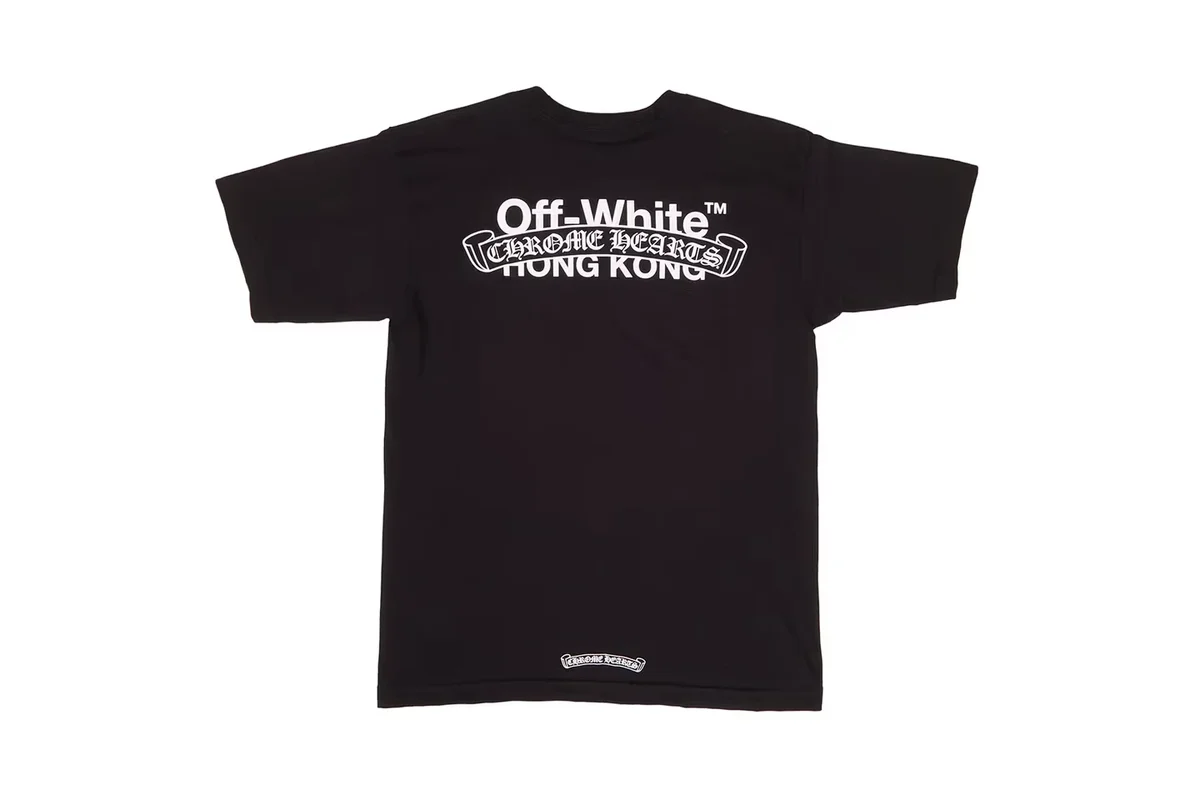 Chrome Hearts X off White Hk T-Shirt Chrome Hearts X off White Hk T-Shirt