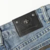Chrome Style Levis Hearts Cyan Jeans Chrome Style Levis Hearts Cyan Jeans