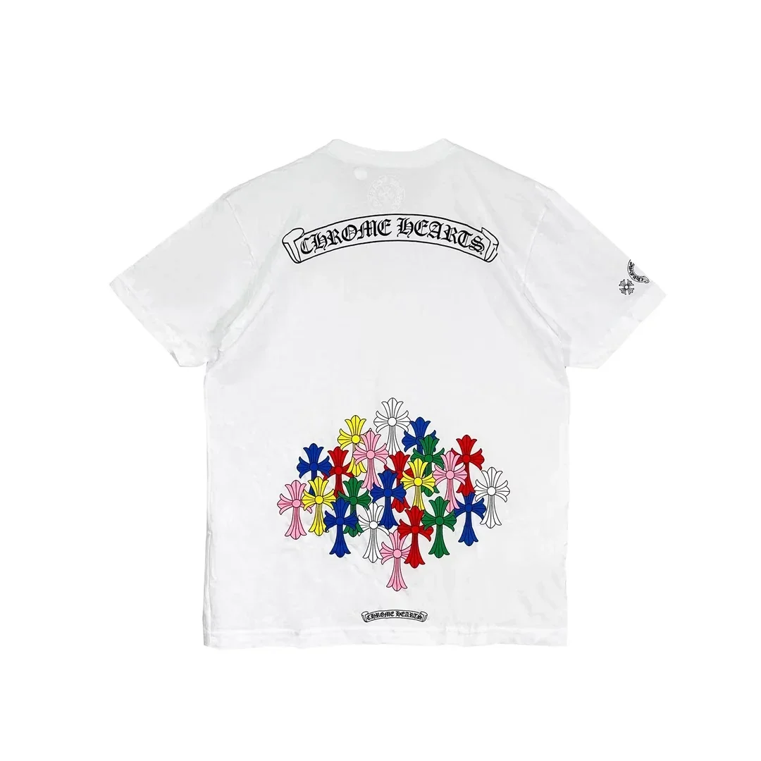 Colorful Chrome Heart Shirt Colorful Chrome Heart Shirt