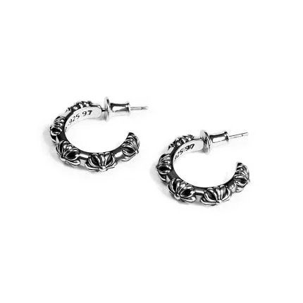 Cross Hoop Earring Cross Hoop Earring