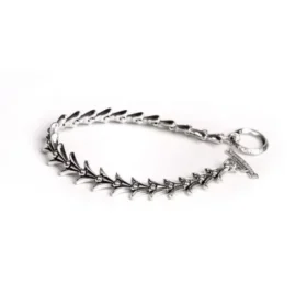 Crosstail Bracelet with Logo Tag